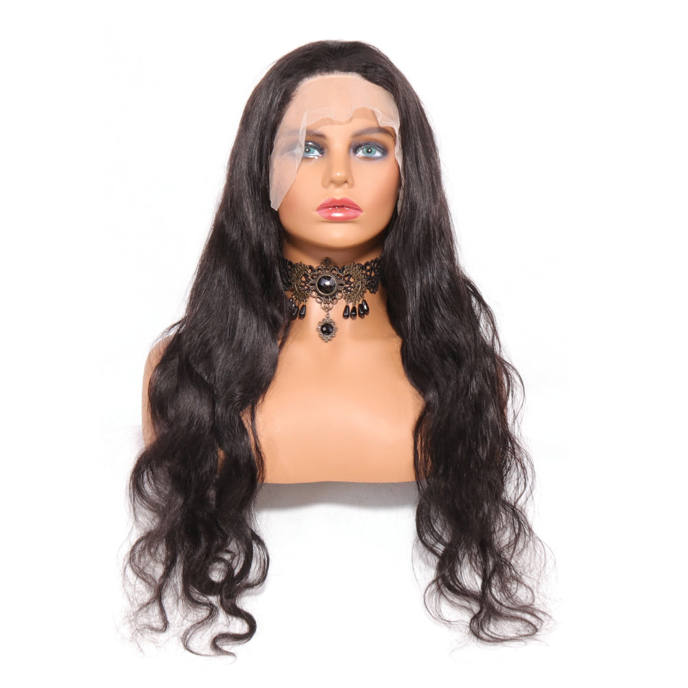 13×4 Body Wave Lace Front Wigs 200% Density Human Hair Wigs Pre Plucked with Baby Hair Natural Hairline