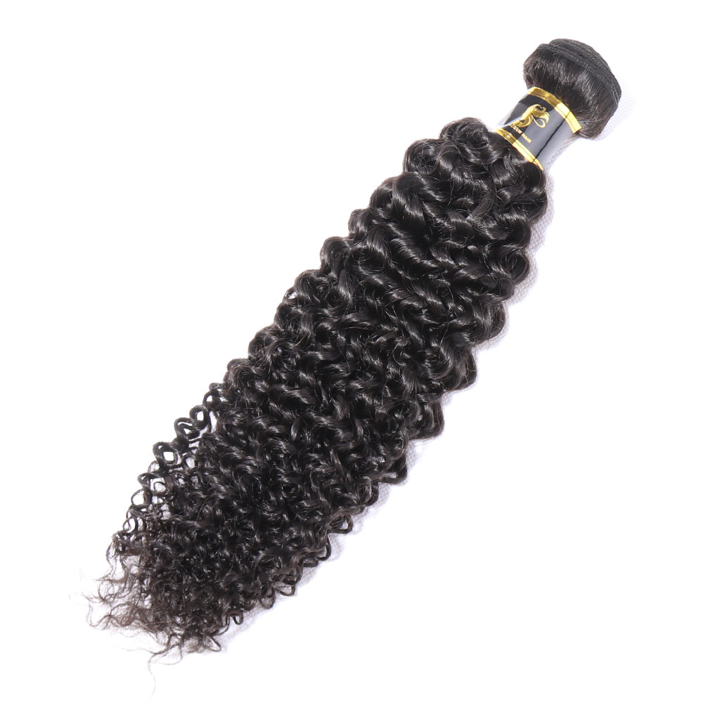 Brazilian Hair Kinky Curly Hair Bundles 100% Human Hair Weave Bundles Natural Black Curly Human Hair Extensions