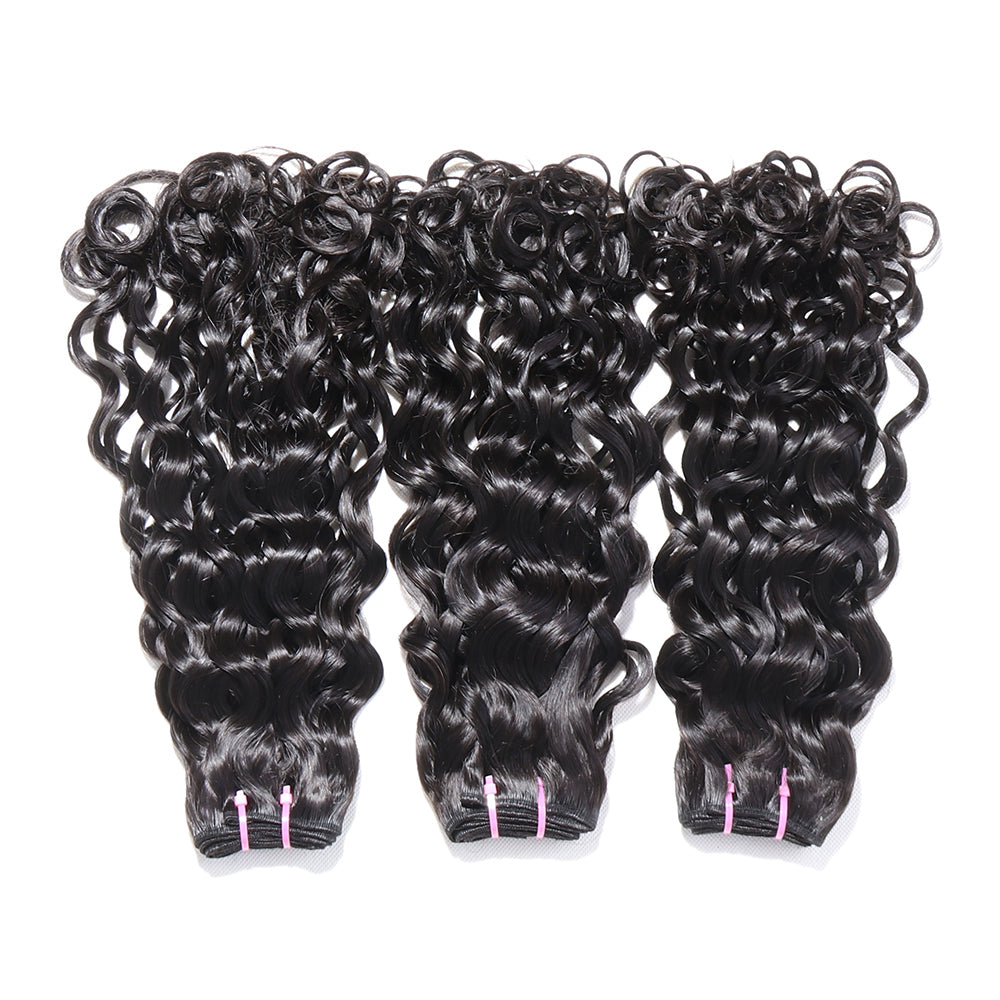 Double Drawn Funmi Human Hair Loose Curly 3 Bundles Deal Fumi Curly Hair Weaves Natural Black Color